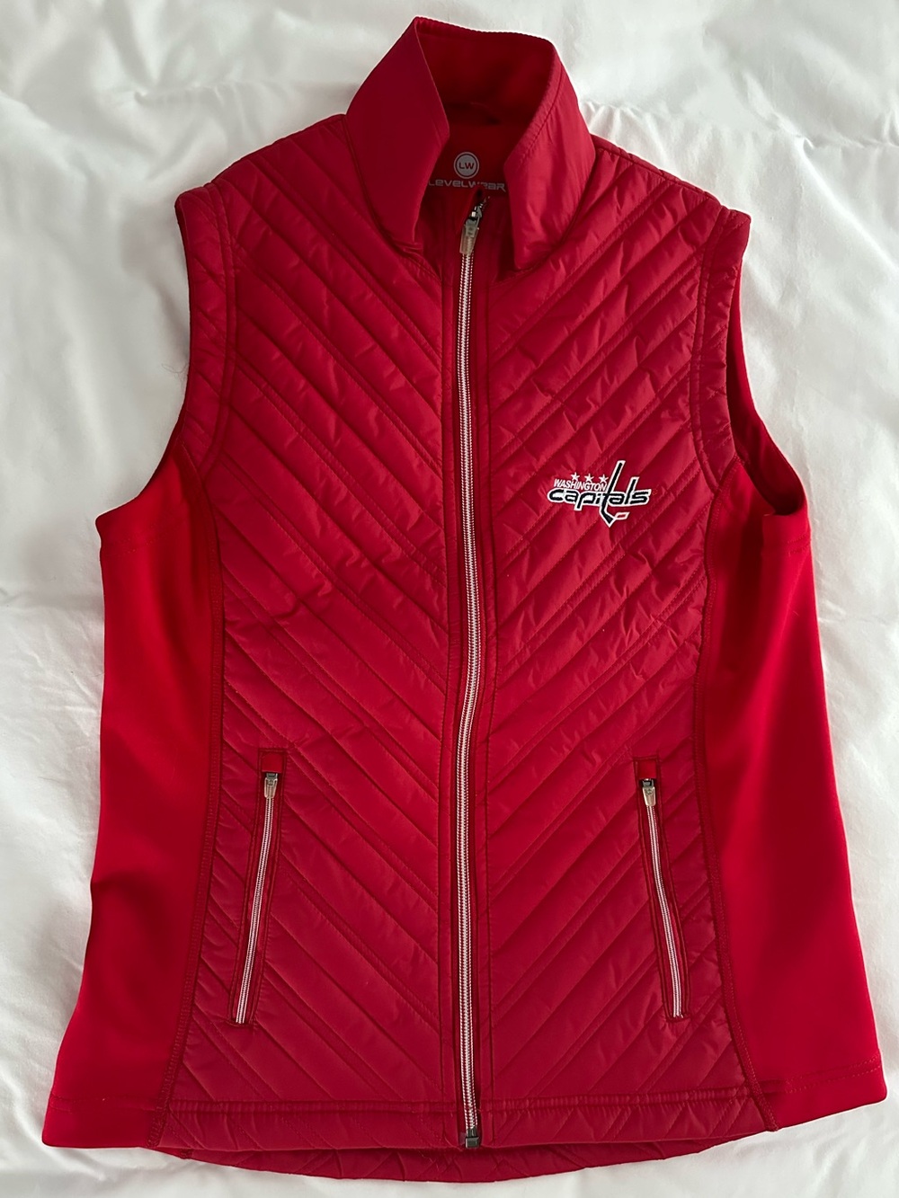 Red Washington Capitals  Vest